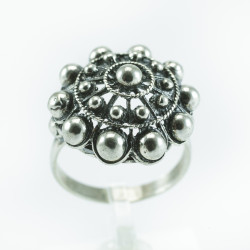 Anillos Anillo Botón Charro en Plata BC010-N BC010-N BotonCharro