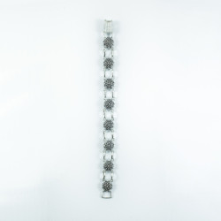 Pulseras Pulsera botón charro en plata BC004D/P8D BC004D/P8D BotonCharro