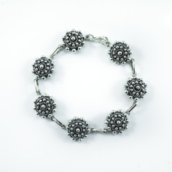 Pulseras Pulsera botón charro en plata de ley BC006/P7S BC006/P7S BotonCharro