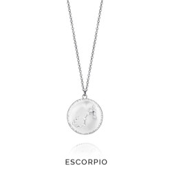 Viceroy Jewels Collar plata mujer Horóscopo Escorpio Viceroy 61014C000-38E 61014C000-38E
