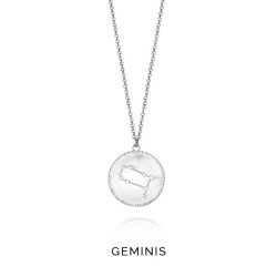 Viceroy Jewels Collar plata mujer Horóscopo Géminis Viceroy 61014C000-38G 61014C000-38G