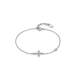 Viceroy Jewels Pulsera Viceroy Niña Plata cruz circonitas comunion 71029P000-38 71029P000-38