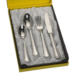 Cuberterías Set Estuche 4 Cubiertos Cadete Acero LU6136 LU6136