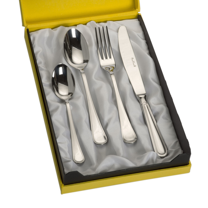 Cuberterías Set Estuche 4 Cubiertos Cadete Acero LU6137 LU6137 Cuberterías Set Estuche 4 Cubiertos Cadete Acero LU6137 LU6137