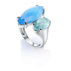 Viceroy Jewels Anillo Viceroy Jewels Plata Con Piedras Azul Turquesa 9028A015-43 9028A015-43 Viceroy