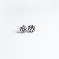 Pendientes Pendientes Botón Charro en Plata BC0 BC0 BotonCharro