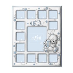 Regalos Portafotos Oso Primer año Celeste EV3120-27C EV3120-27C