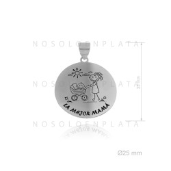 NoSoloEnPlata Colgante Plata de ley 133564 133564 NoSoloEnPlata
