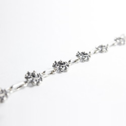 Pulseras Pulsera botón charro en plata BC002/8 BC002/8 BotonCharro