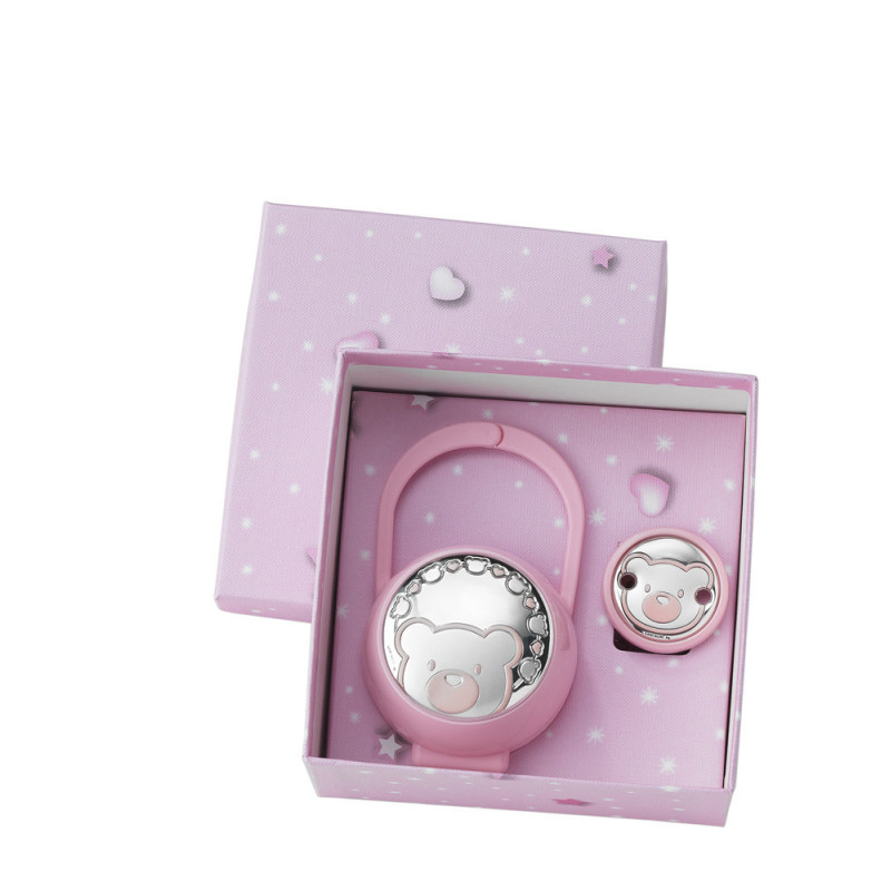 Regalos Set Pinza+portachupetes Oso 54526/02 54526/02 Regalos Set Pinza+portachupetes Oso 54526/02 54526/02