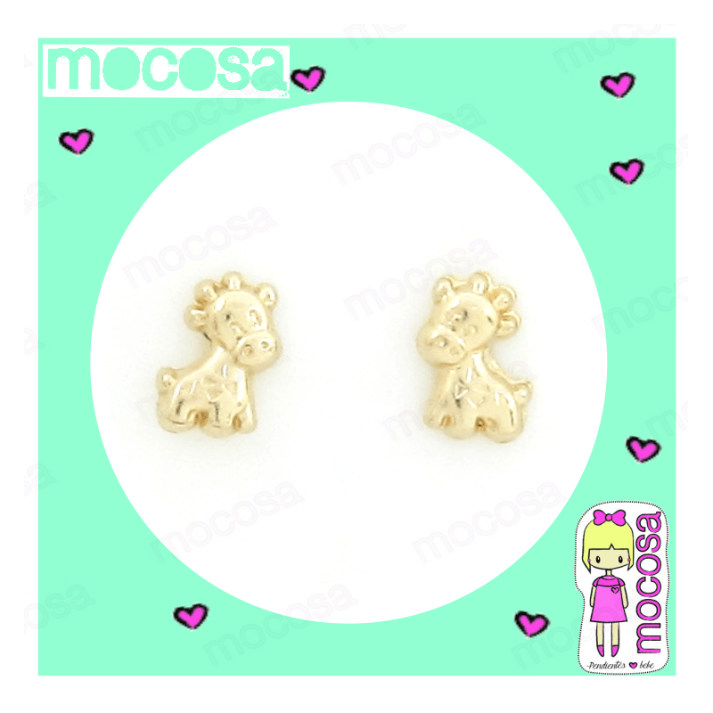 Pendientes Pendientes Jirafa lisa oro de ley 6100654 6100654 Mocosa Pendientes Pendientes Jirafa lisa oro de ley 6100654 6100654 Mocosa